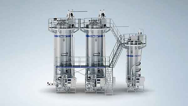 De innovatie van de Tetra Pak® Bioreactor RF ligt in het gepatenteerde magnetische roersysteem