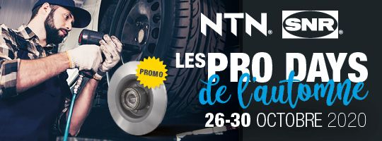 ACTION PROMOTIONNELLE D'AUTOMNE "AUTUMN PRO DAYS" AVEC DES KITS DISQUES DE FREIN