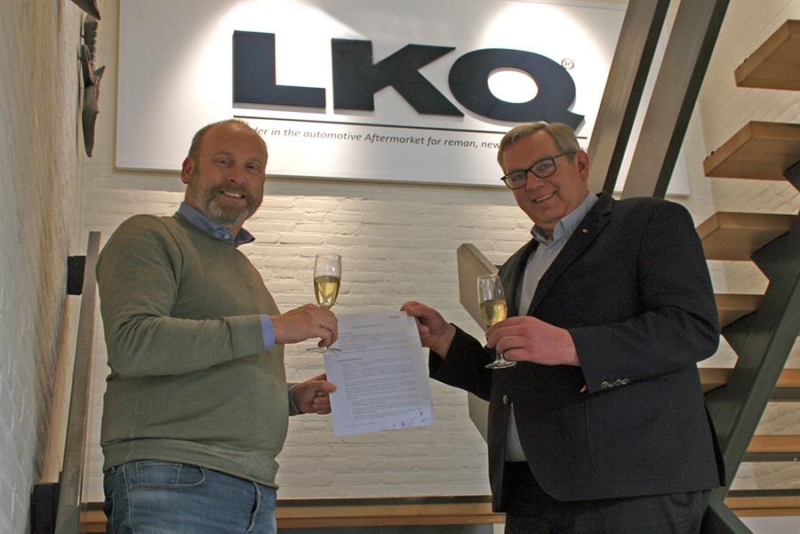 LKQ - Van Heck Interpieces en Vrooam zetten samenwerking voort met nieuwe overeenkomst