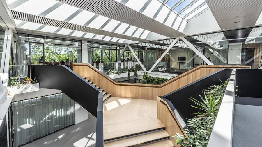 Besix kantoor digitaal tijdperk