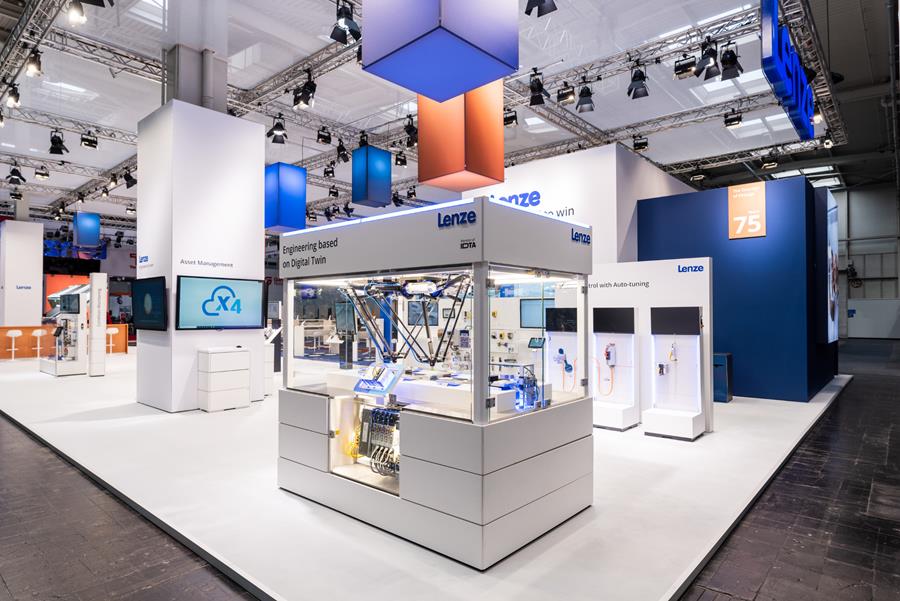 Lenze biedt heel wat oplossingen gebaseerd op digital twins die helpen om productieprocessen efficiënter te maken