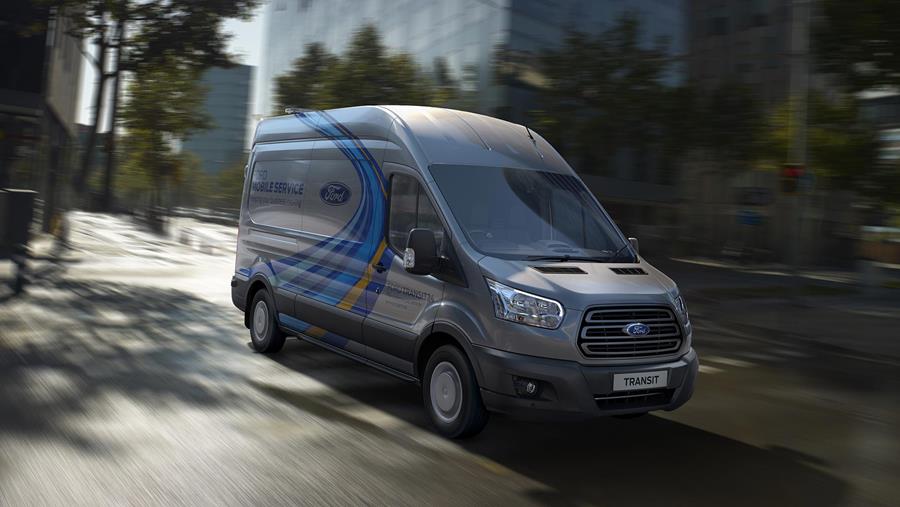 De bestelwagens van Mobile Service kunnen 70 procent van de onderhouds- en herstellingswerken uitvoeren (ook aan voertuigen van andere merken)
