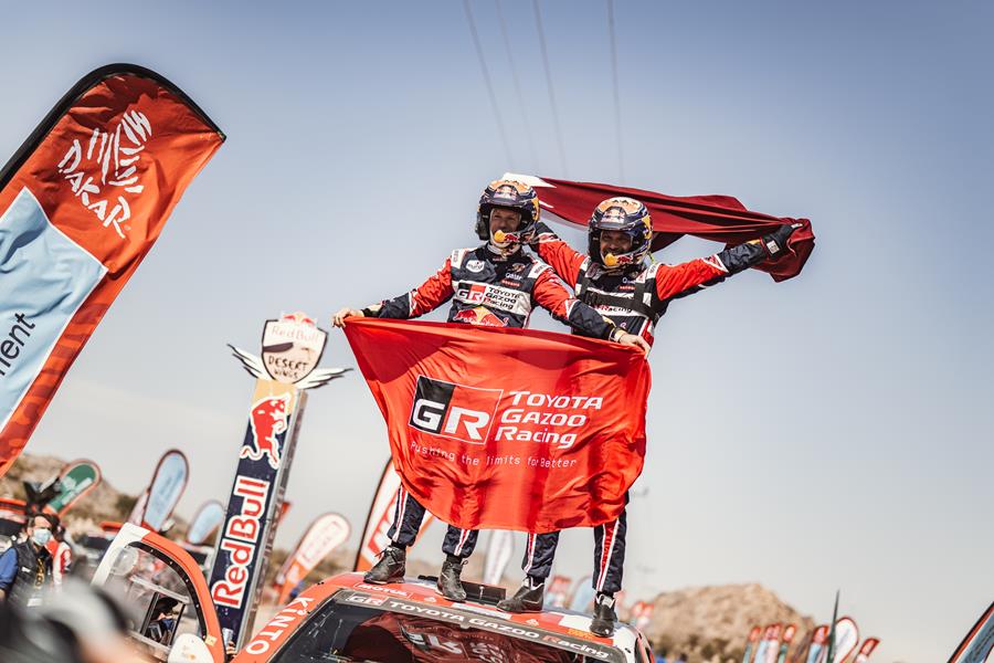Toyota GAZOO racing wint Dakar