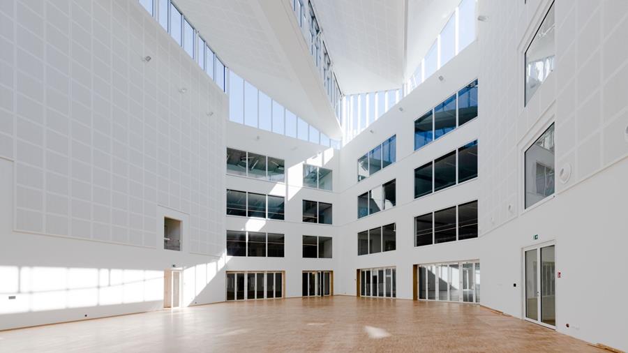 Gesloten atrium
