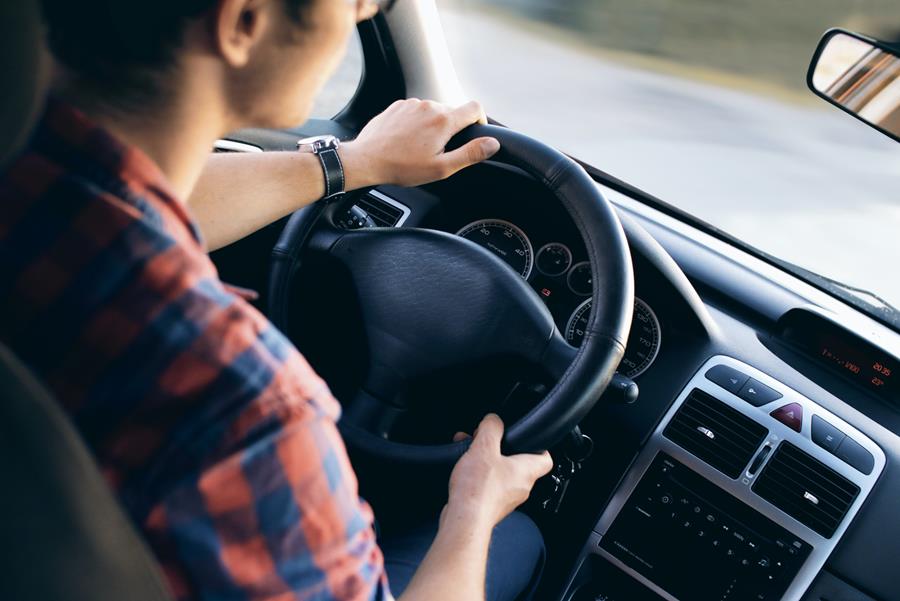 Stockfoto auto-interieur