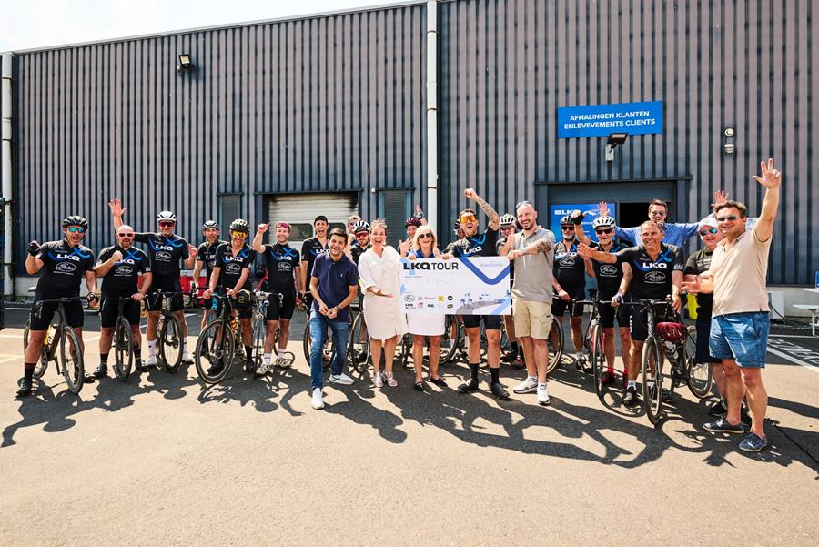 Derde editie LKQTour brengt 27.640 euro op voor Make-A-Wish