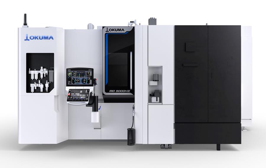 het horizontale bewerkingscentrum MB-5000HII met high-speed automatisering