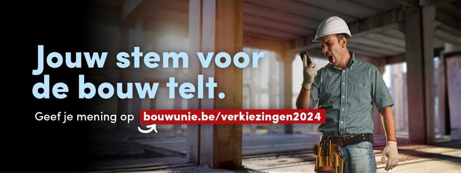Bouwunie koers verkiezingen