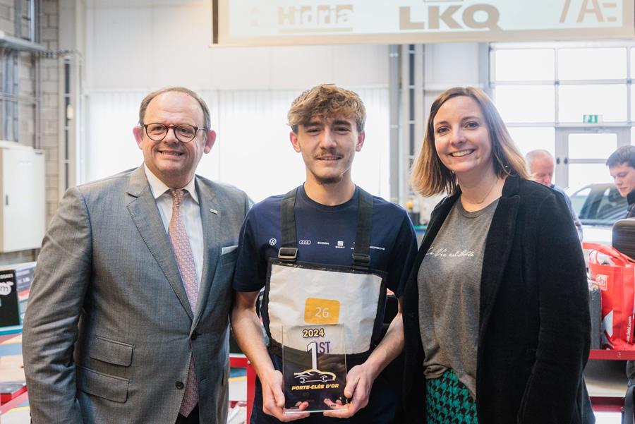 Bastian Debiève remporte le premier prix du ’Porte-Clés d’Or’ 1