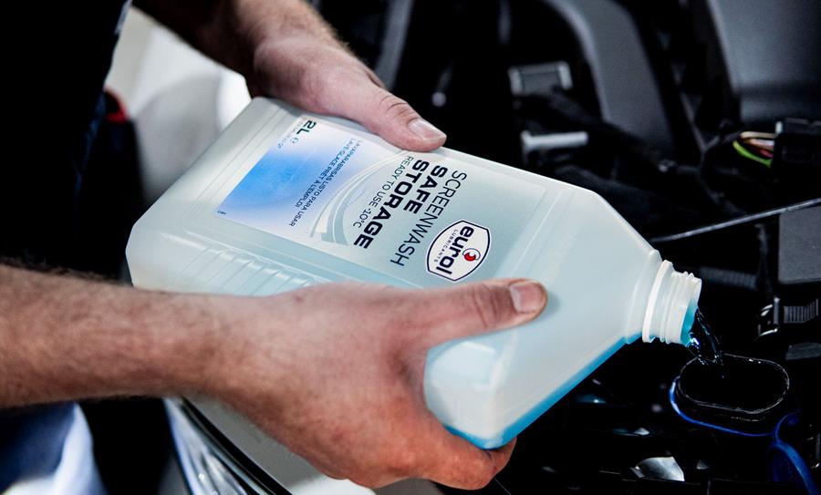  Geen opslagrestricties met de nieuwe Eurol Screenwash Safe Storage