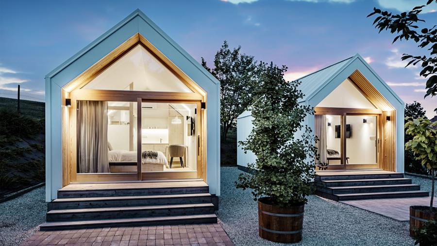 PREFA tiny houses project