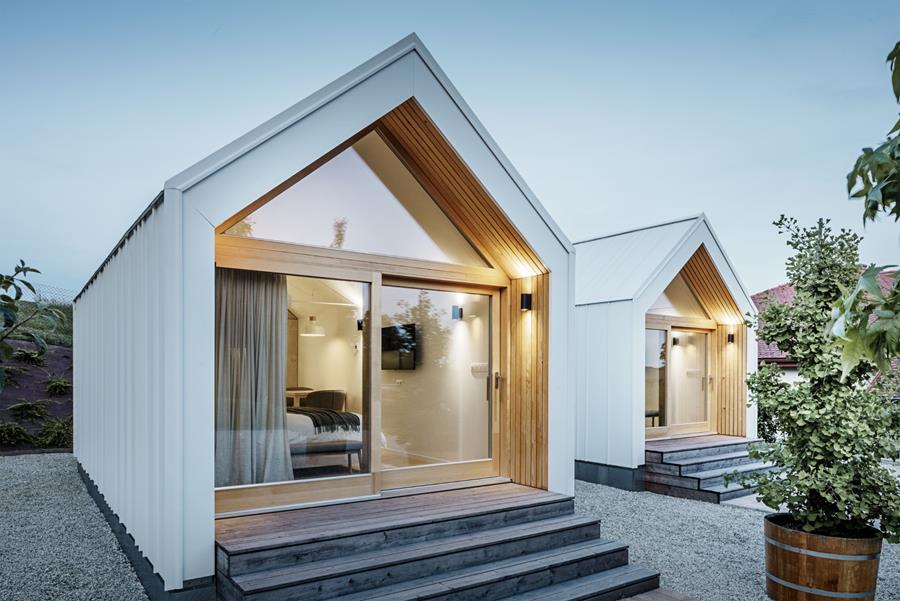 PREFA tiny houses houtbouw
