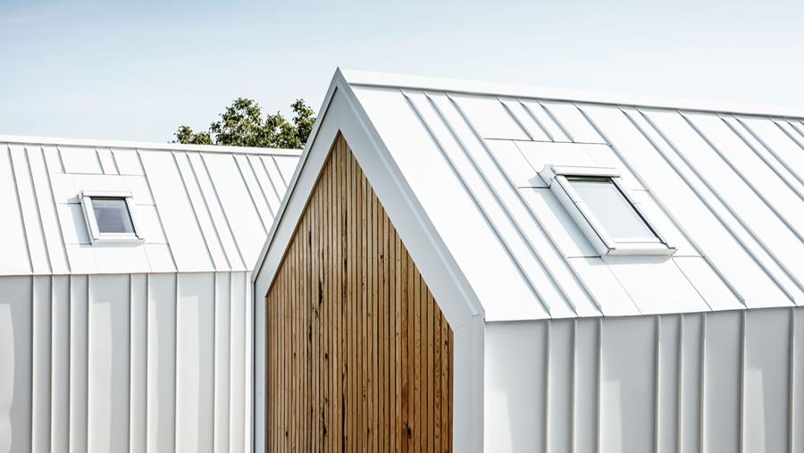 PREFA tiny houses alu gevelbekleding
