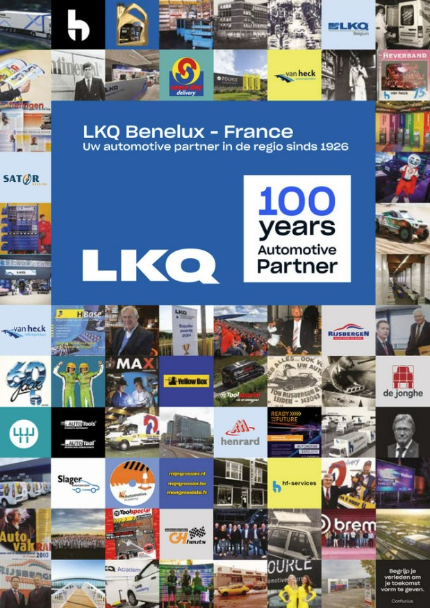 LKQ viert 100 jaar met jubileummagazine