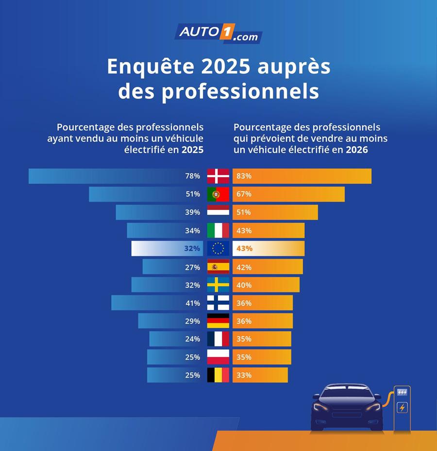 Forte croissance du marché VO électrique en Europe 3