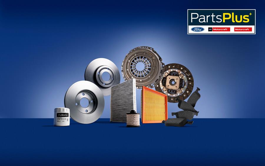 PartsPlus biedt originele Ford-onderdelen, Motorcraft-producten en een multimerkassortiment