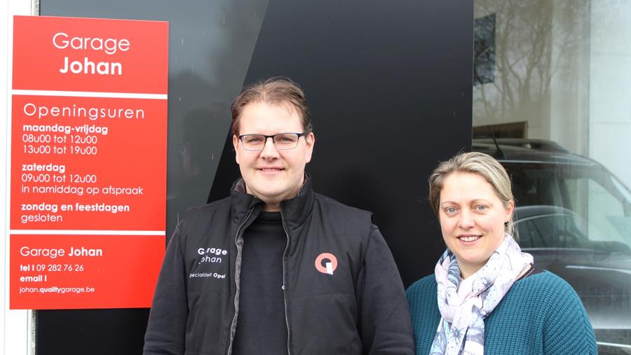Le patron Kristof Vincent & et son &eacute;pouse Katrien Desmet